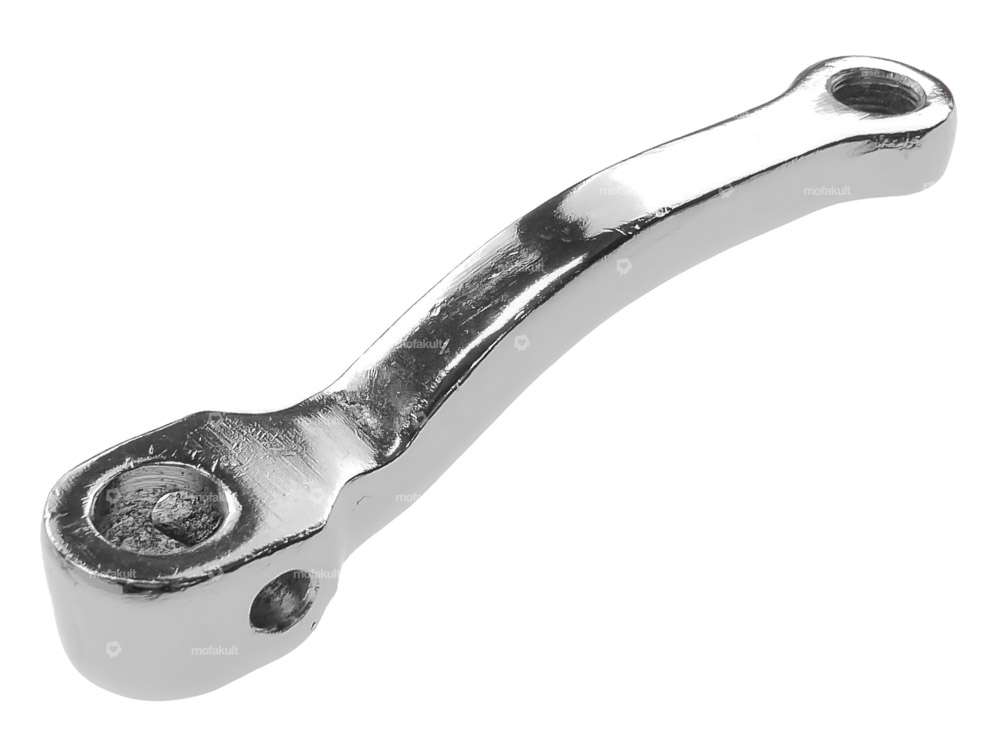 Pédalier chromé 155 mm paire Carousel Image 2