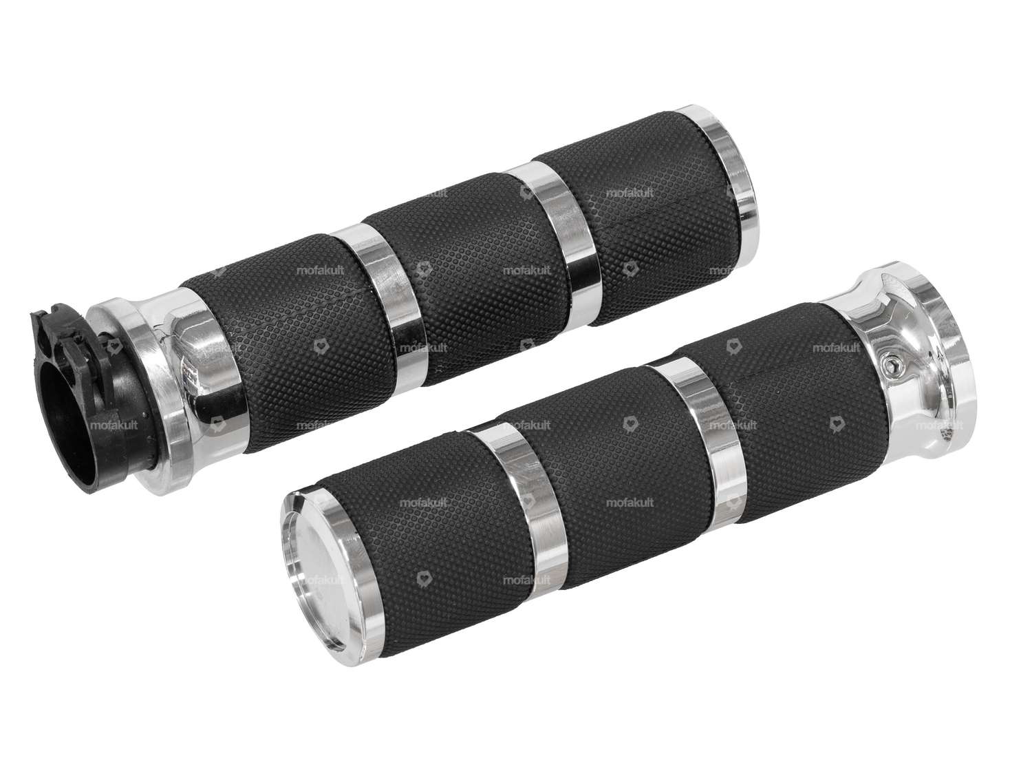 Poignées Alu Deluxe "Spécial" Chrome Carousel Image 1