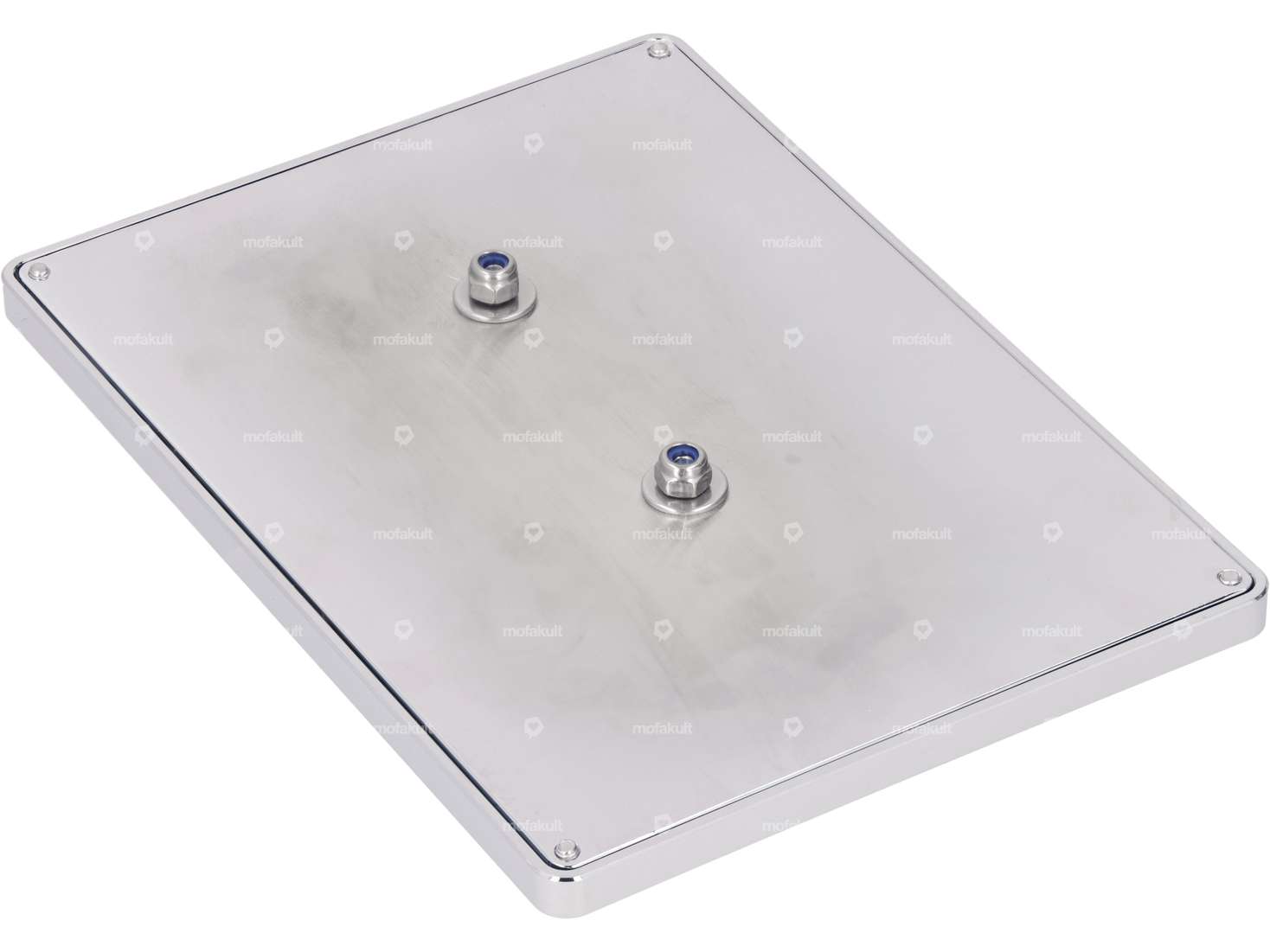 66HEROES Cadre de numérotation Custom chromé (version CH) Carousel Image 2