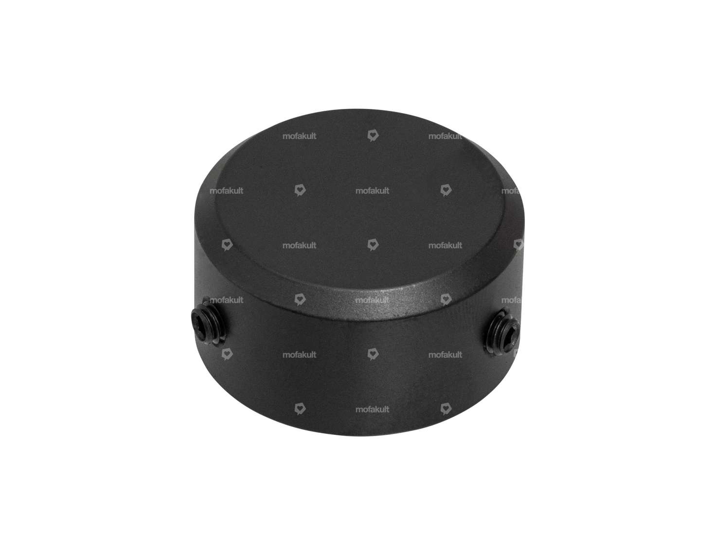 66HEROES Abdeckung Sechskant M12 Alu schwarz eloxiert Carousel Image 1