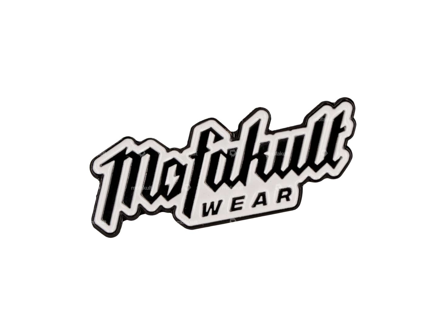 Pin's mk-Merch "Mofakultwear" 30 x 17 mm Carousel Image 1