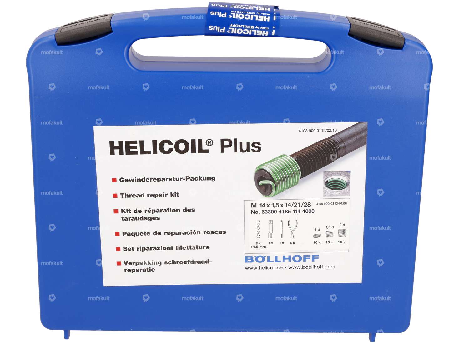 HeliCoil thread repair set M14x1.5 (fine thread) Carousel Image 1
