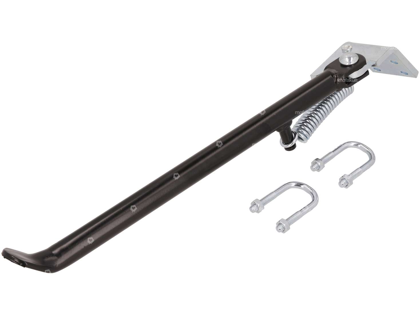 Béquille latérale gauche fixation carrée 32 cm noir Carousel Image 1