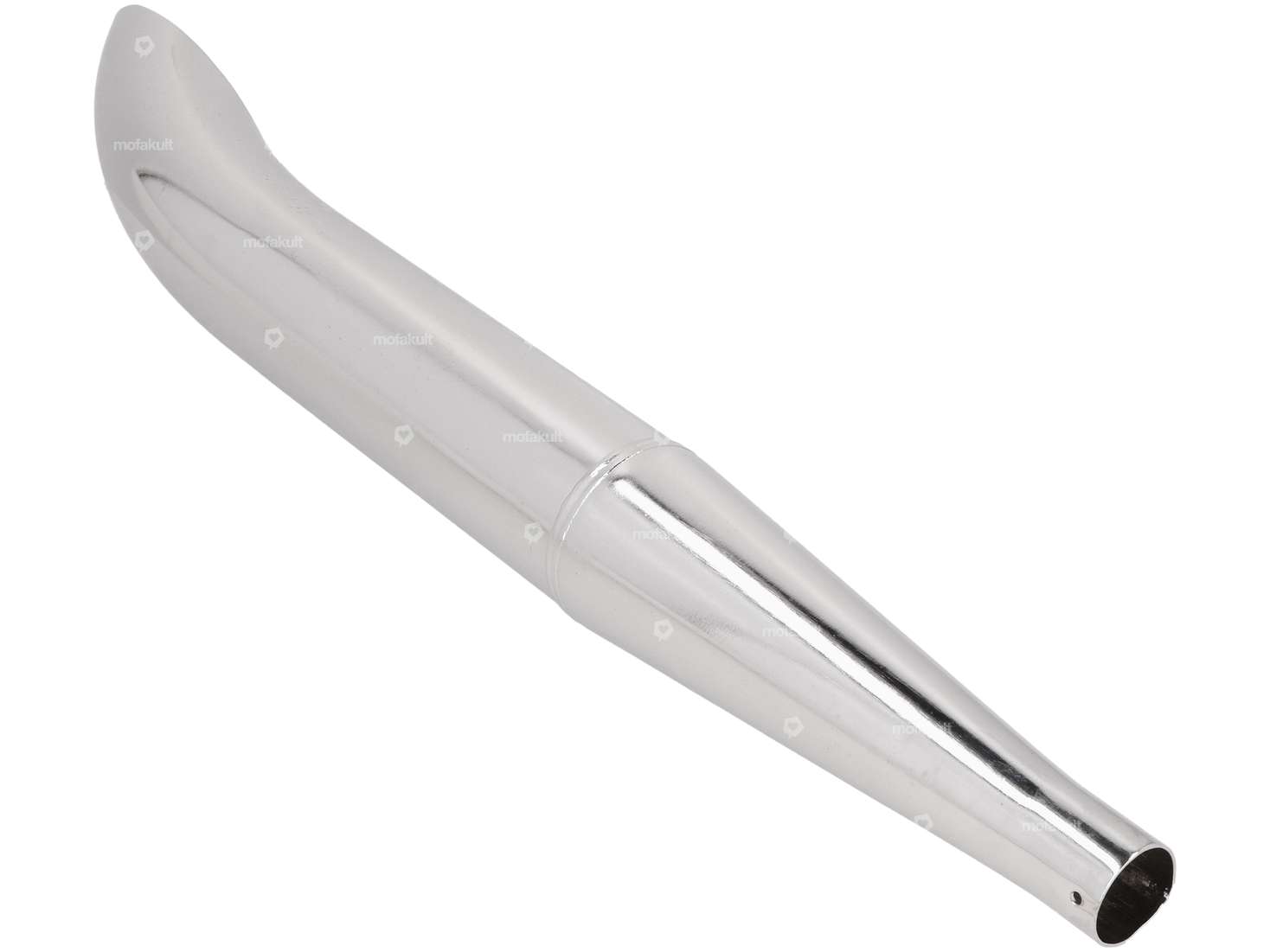 Sidepipe Ø 28 / 60 mm chrome Carousel Image 3