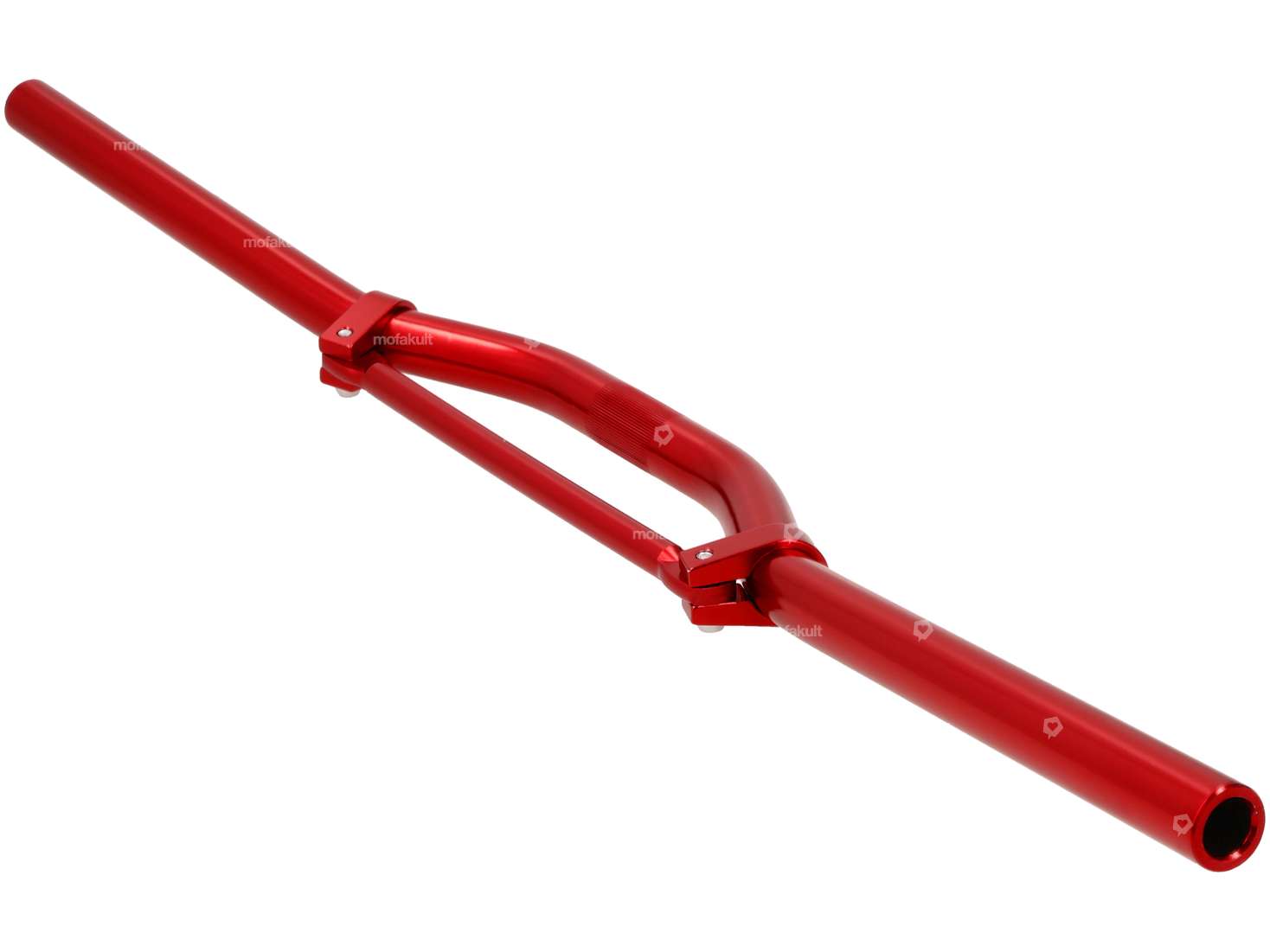 STR8 racing handlebar fork plate 7 cm / narrow aluminum red Carousel Image 2