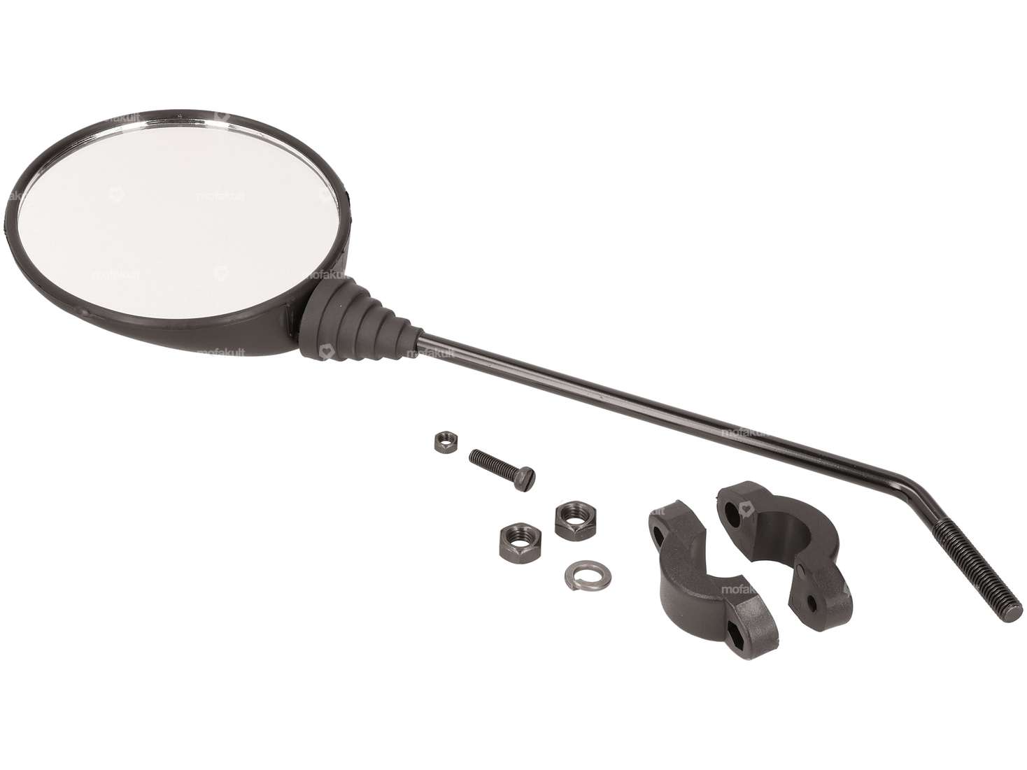 Miroir rond noir Carousel Image 2