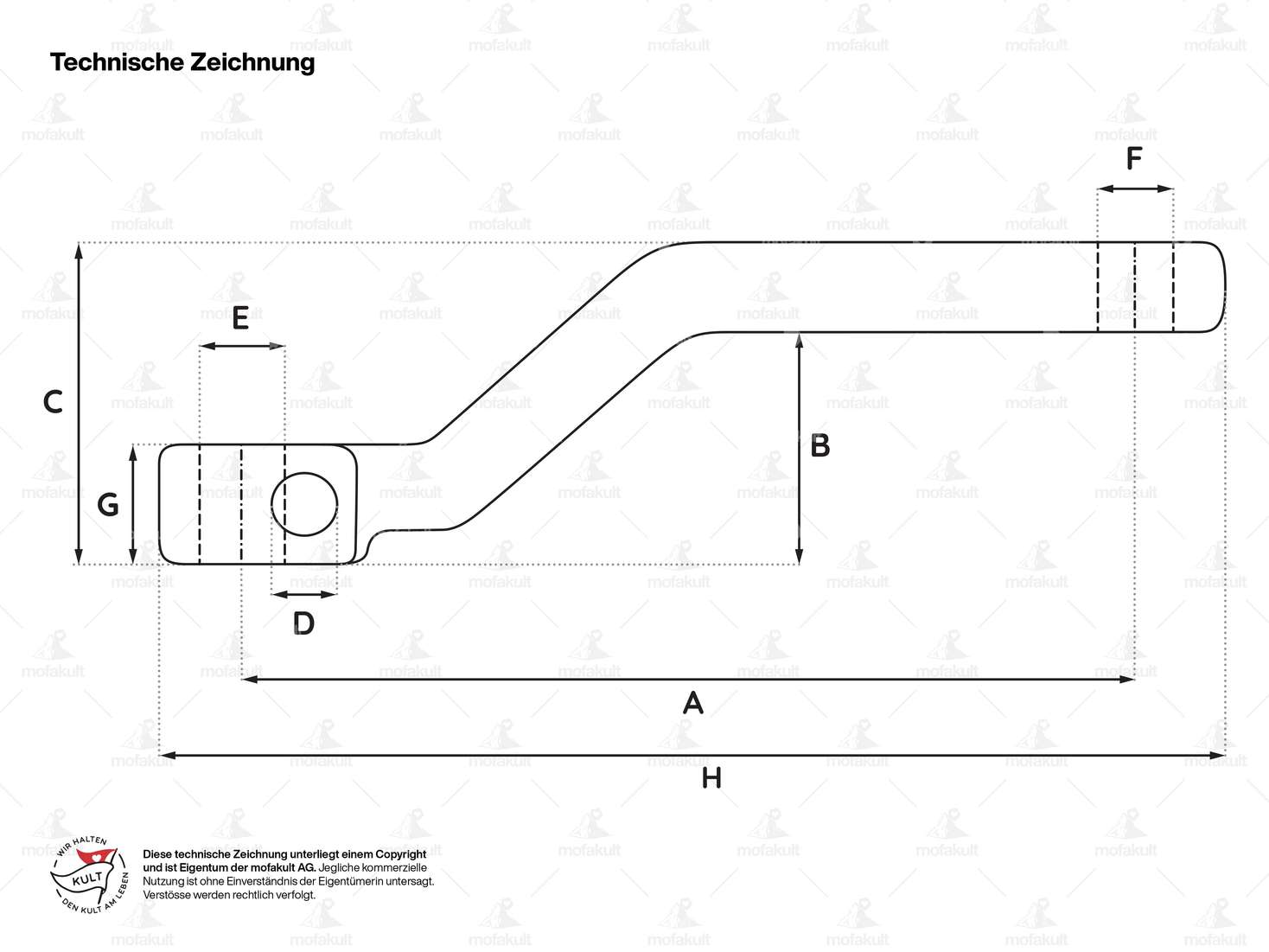 Pedal cranks right & left black (square) pair original | Pony GTX, Cross 521 (P8081) Carousel Image 3