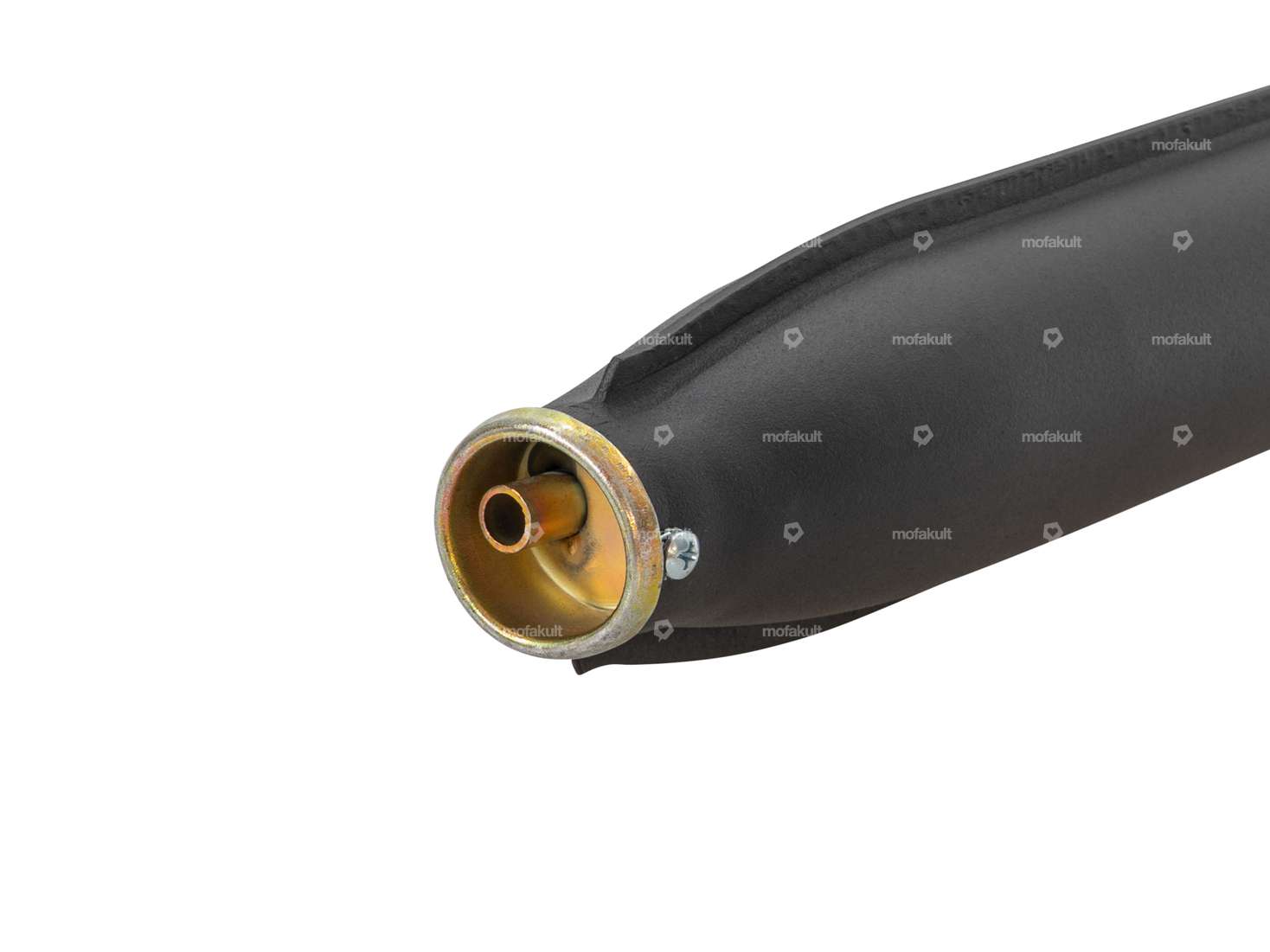 Auspuff 25 mm schräger Auslass schwarz | Tomos Carousel Image 5