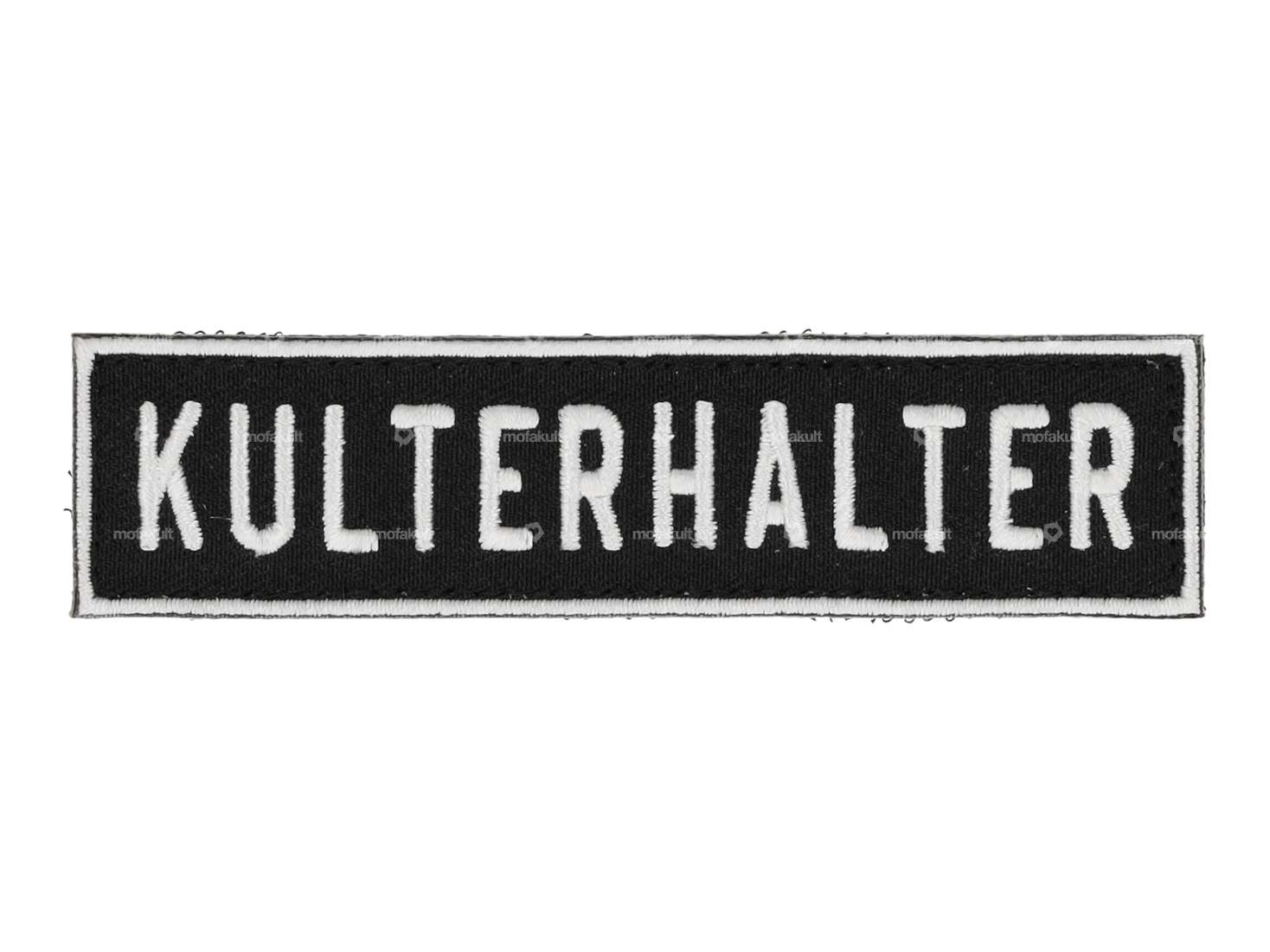 mk-Merch Ecusson "KULTERHALTER" noir Carousel Image 1