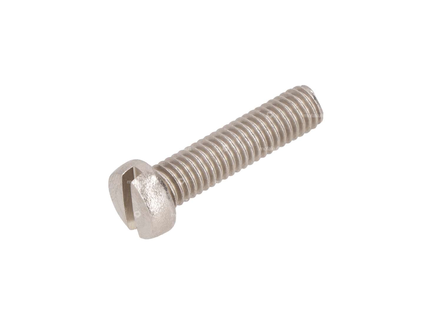 Schraube M6x25 Zylinderkopf Schlitz Inox Carousel Image 1