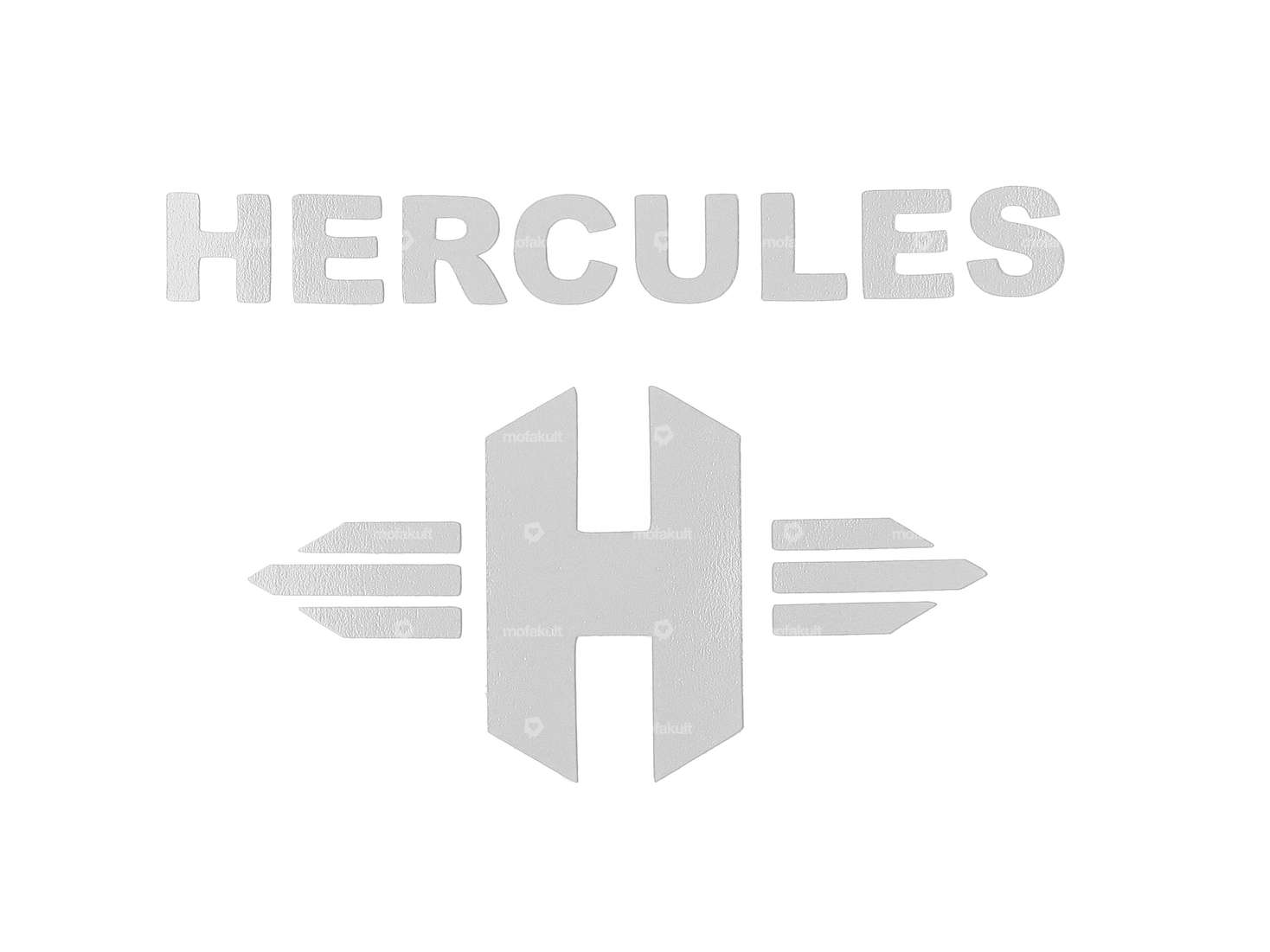 swiing® revival autocollant tige de selle "Hercules" blanc tracé de feuille Carousel Image 1