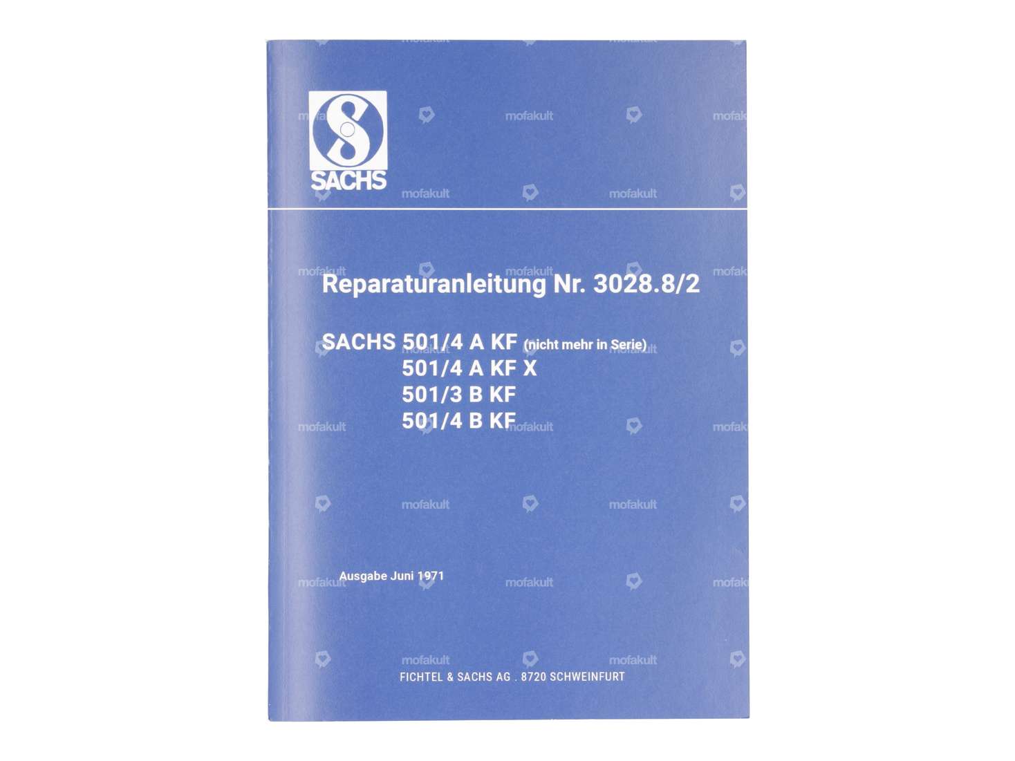 Reparaturanleitung | Sachs 501/4 A KF, 501/3 B KF, 501/4 KF Carousel Image 1