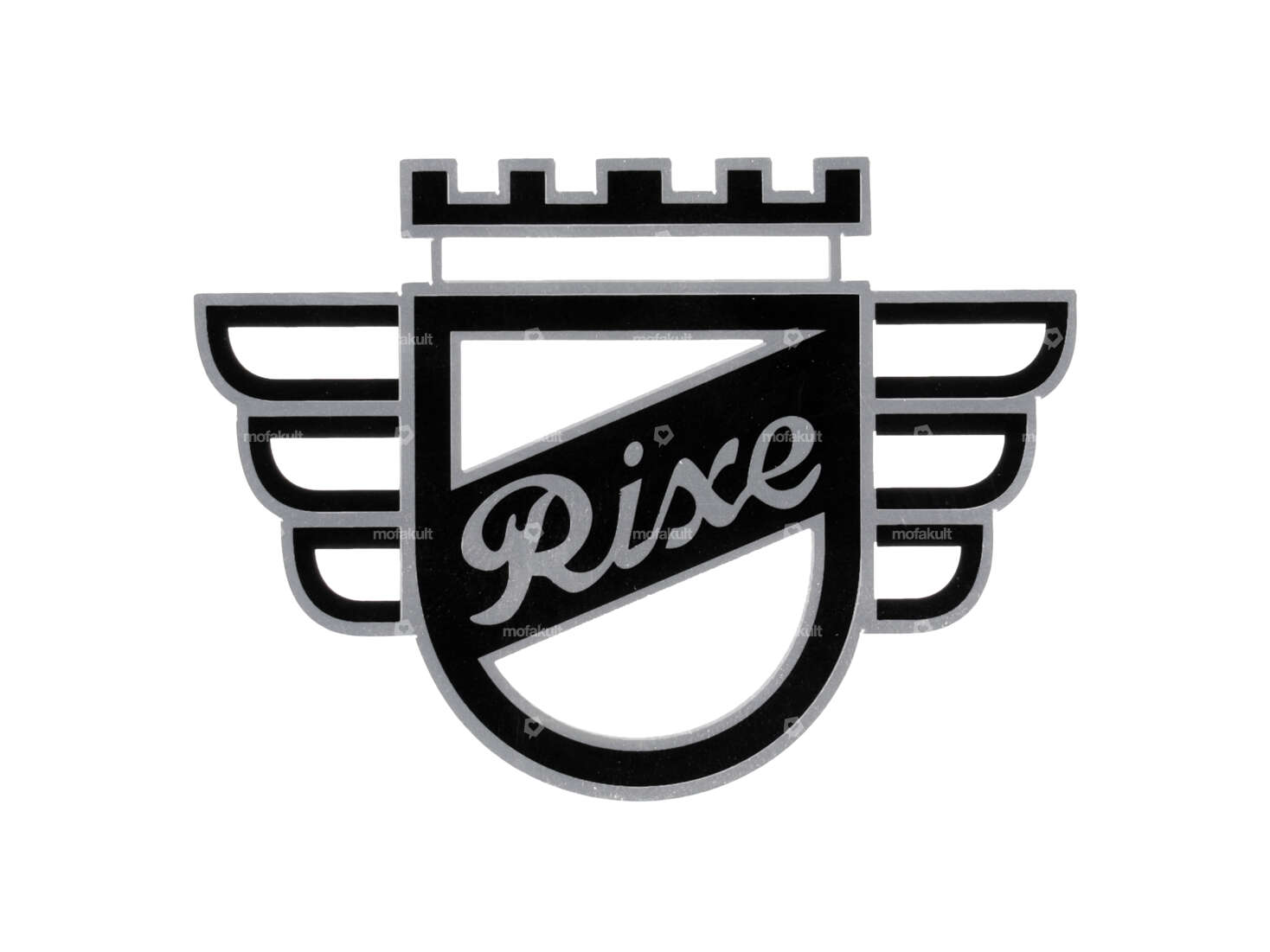 Autocollant blason "Rixe" 75 x 55 mm | Sachs Rixe Carousel Image 1