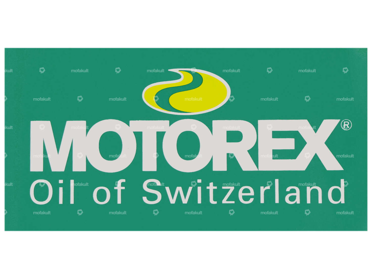 Autocollant "Motorex" 120 x 62 mm Carousel Image 1