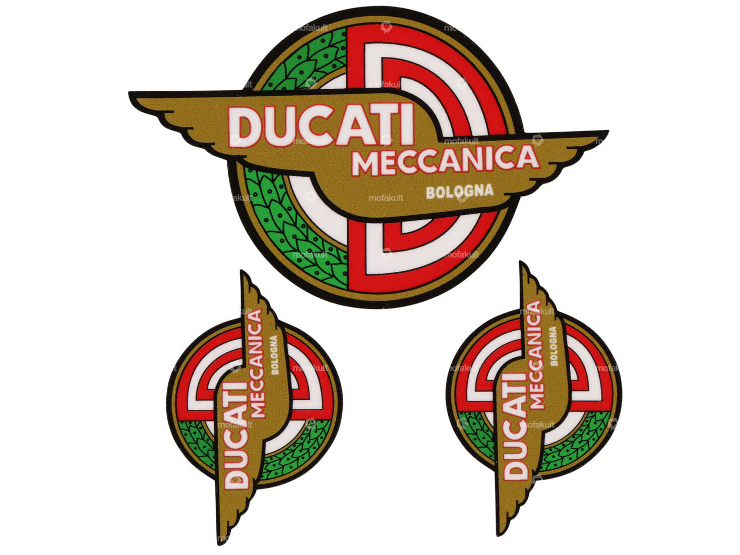 Glue set "Ducati Meccanica Bologna" 3 pcs. Carousel Image 1