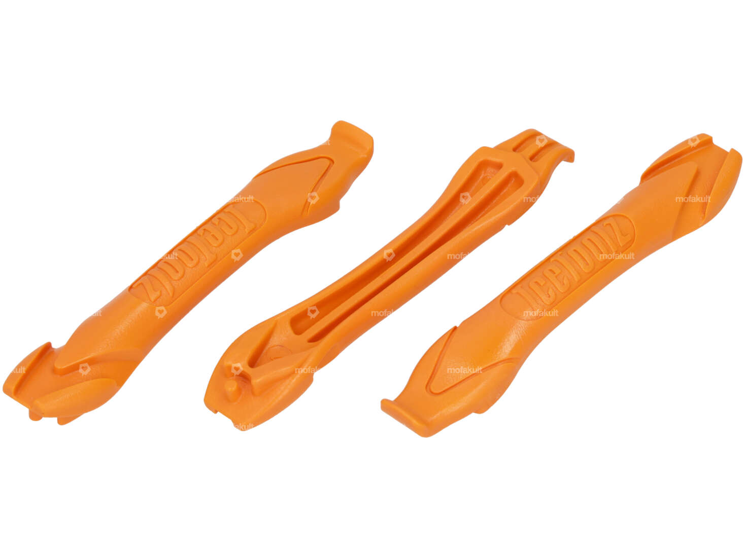 IceToolz Kit de levier pour pneus jantes à rayons 110 mm Carousel Image 1