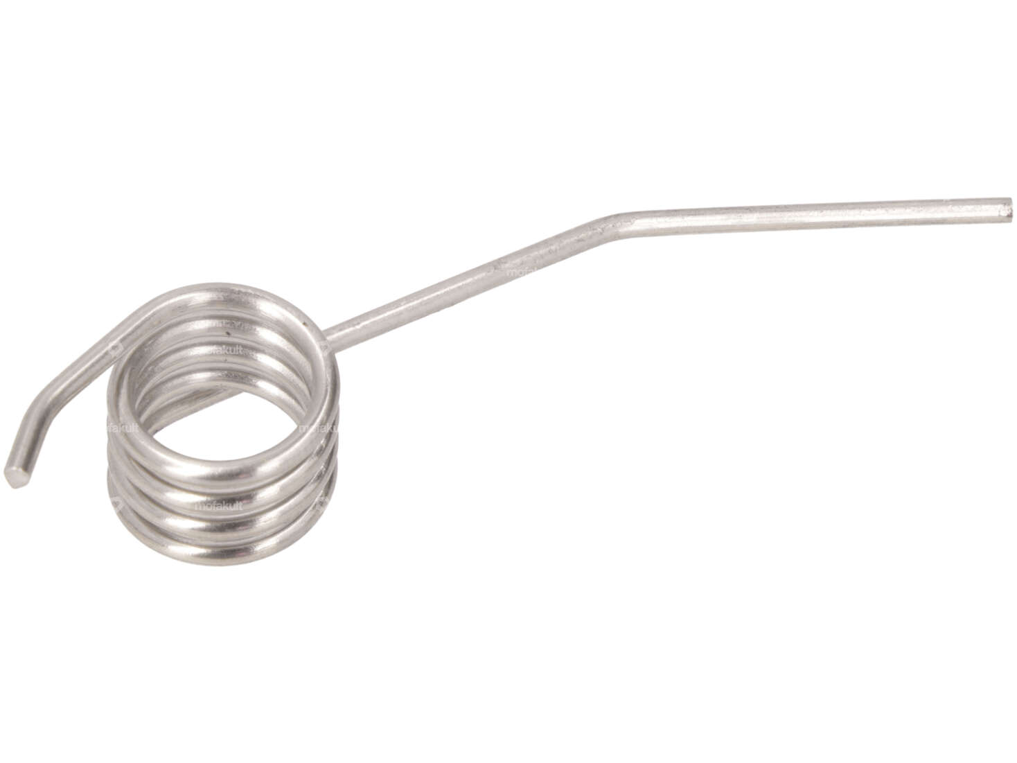 Ressort de rappel Domino long poignée de frein (ancienne version) Inox | Piaggio Ciao, Bravo, Boxer Carousel Image 1