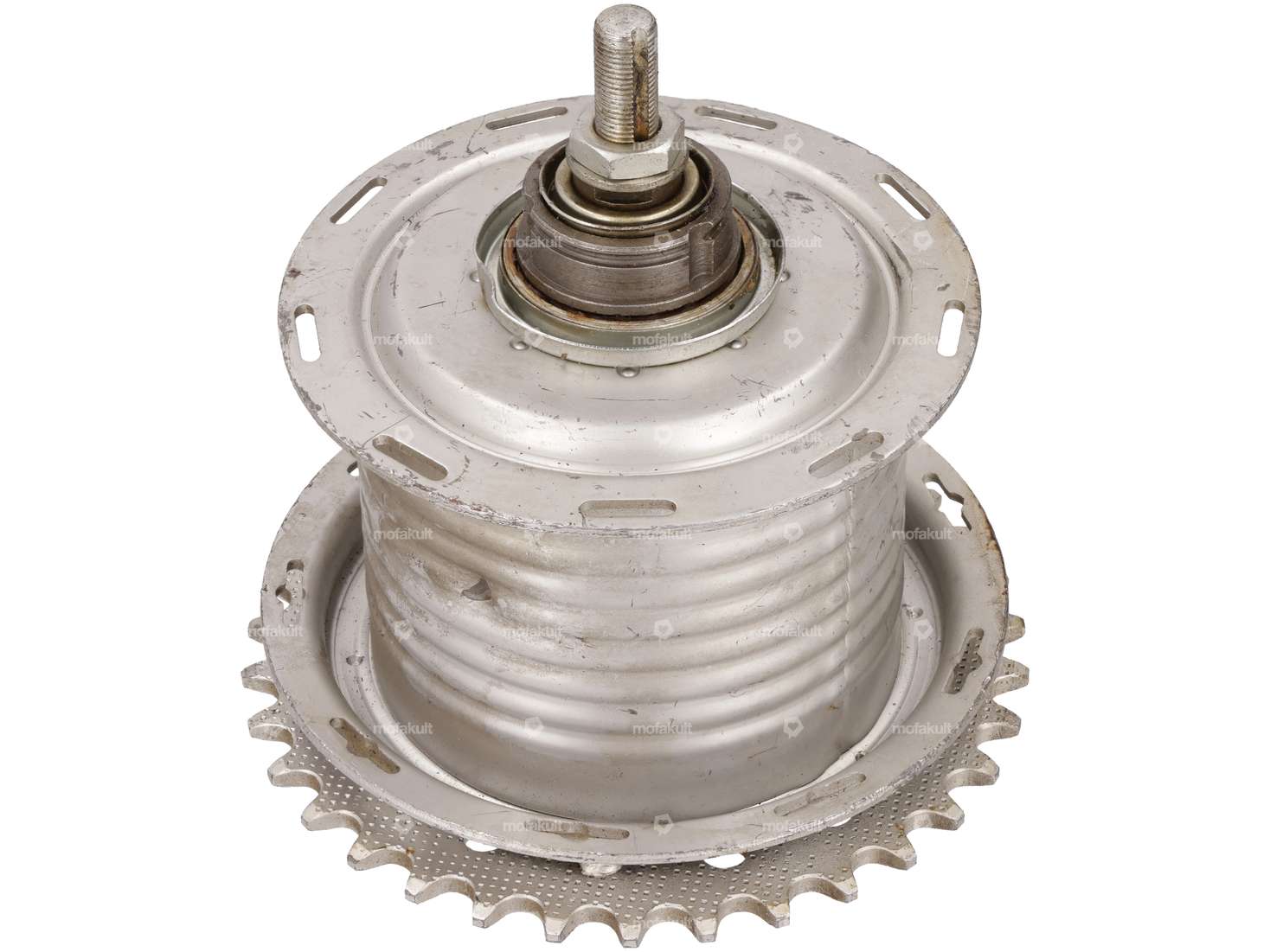 Moyeu de rétropédalage HR 90V avec couronne 34 dents (avec bosses) NOS | Puch X30 Velux HG Carousel Image 2