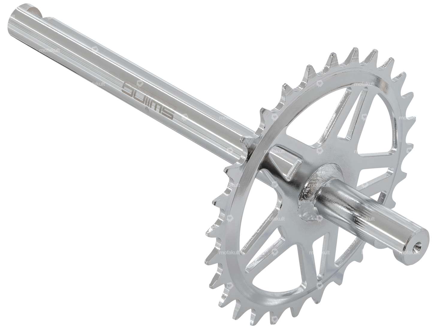 swiing® revival Axe de pédalier avec couronne chromée | Zündapp Belmondo Carousel Image 1