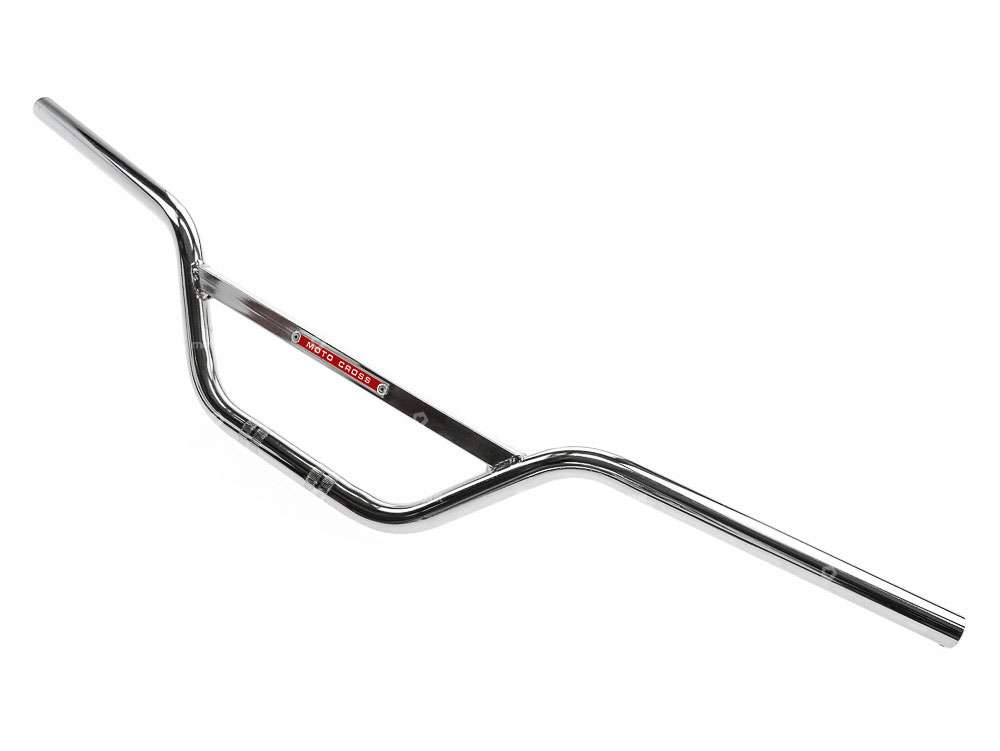 Lenker Gabelplatte 13 cm Motocross Chrom Carousel Image 2