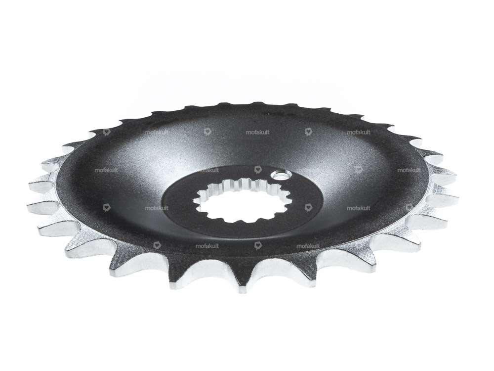 Ritzel 27 Zähne gekröpft verzinkt | Tomos A3/A35 Carousel Image 2