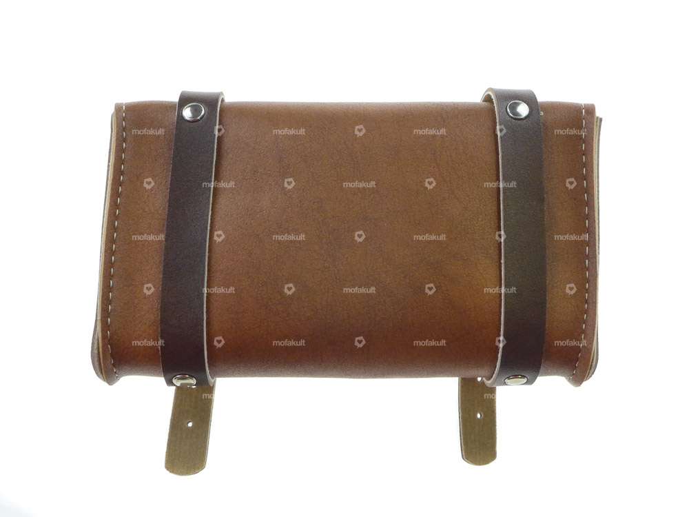 Sacoche de selle marron / marron foncé Carousel Image 3