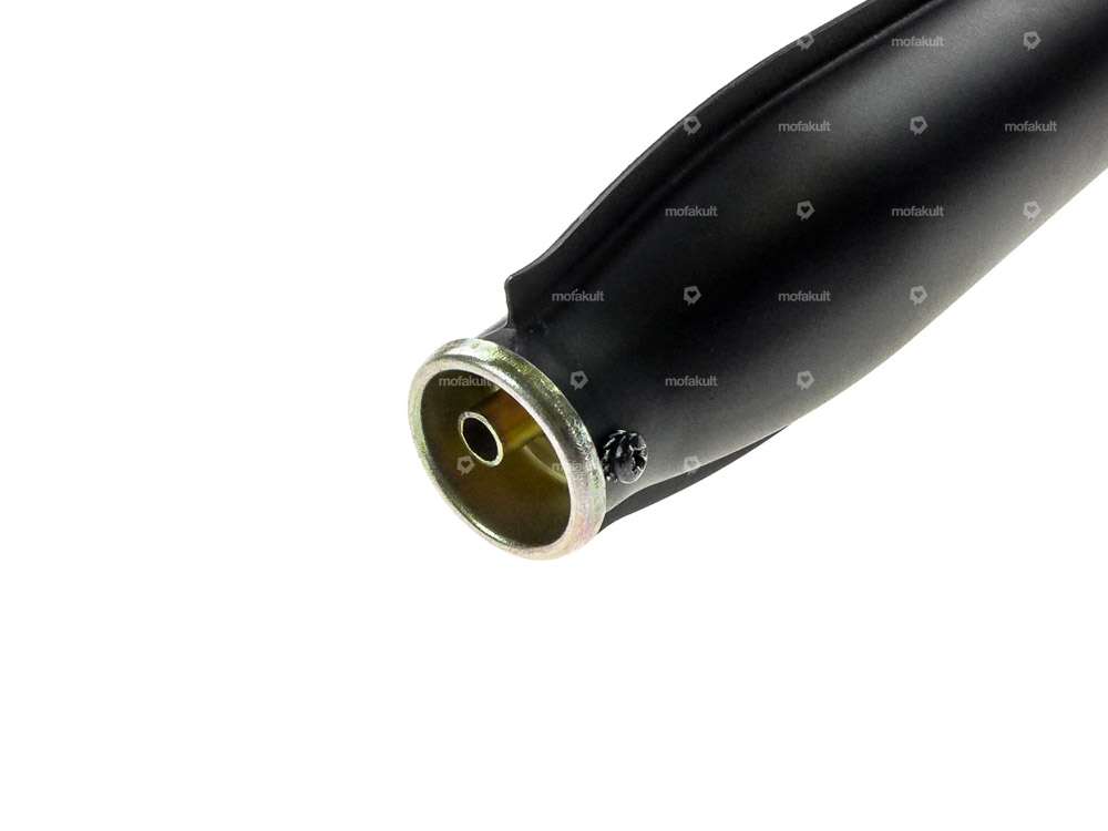 Echappement 25 mm sortie inclinée noir | Tomos Carousel Image 4