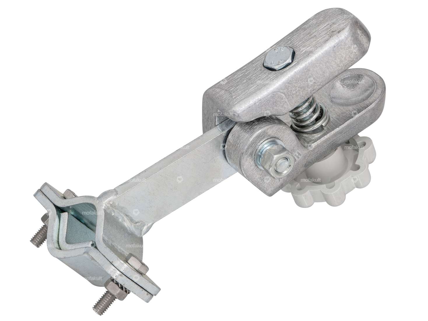 Attelage de remorque HAERRY fixation sur le tube de selle avec plaque de réduction courte Carousel Image 2