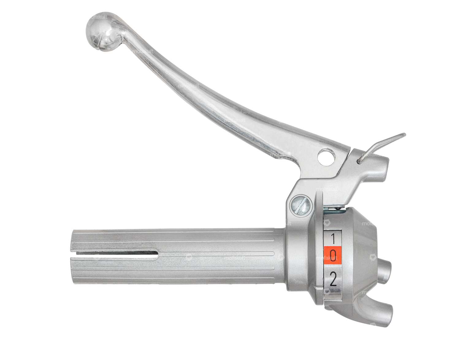 swiing® revival Poignée de commande 2 vitesses (réplique Magura) argentée Carousel Image 4