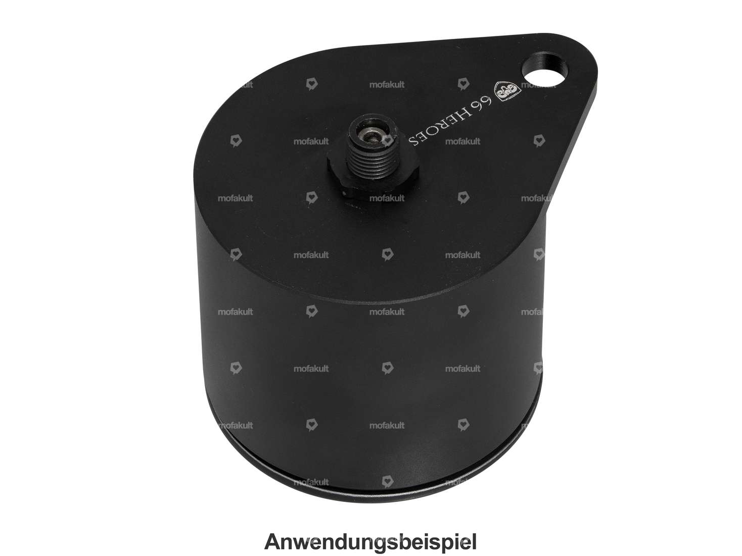 66HEROES Tachohalterung Ø 60 schwarz Carousel Image 4