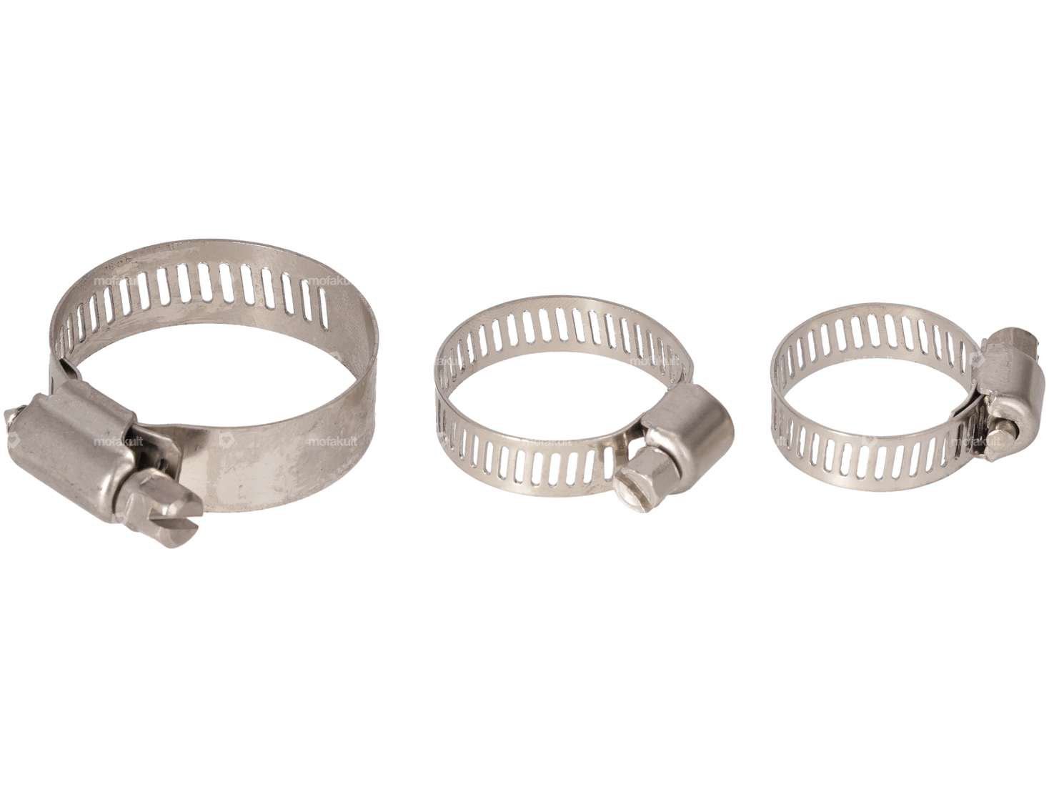 BGS Schraubschellen-Sortiment 16 - 38 mm 26-tlg. Inox Carousel Image 2