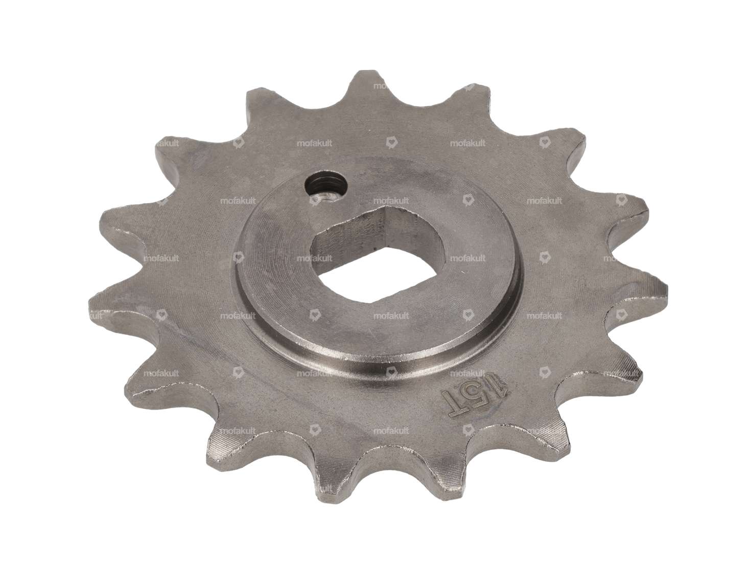 Sprocket 15 teeth one-sided step (415 chain) | Kreidler Carousel Image 2