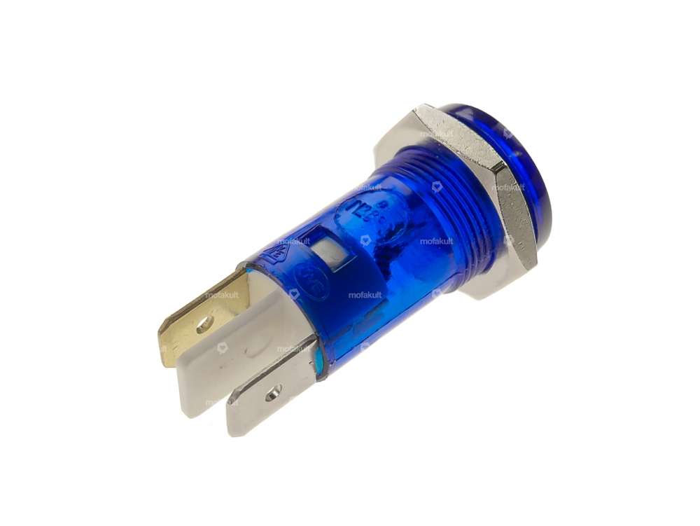 Lampe témoin bleue 12V Carousel Image 2
