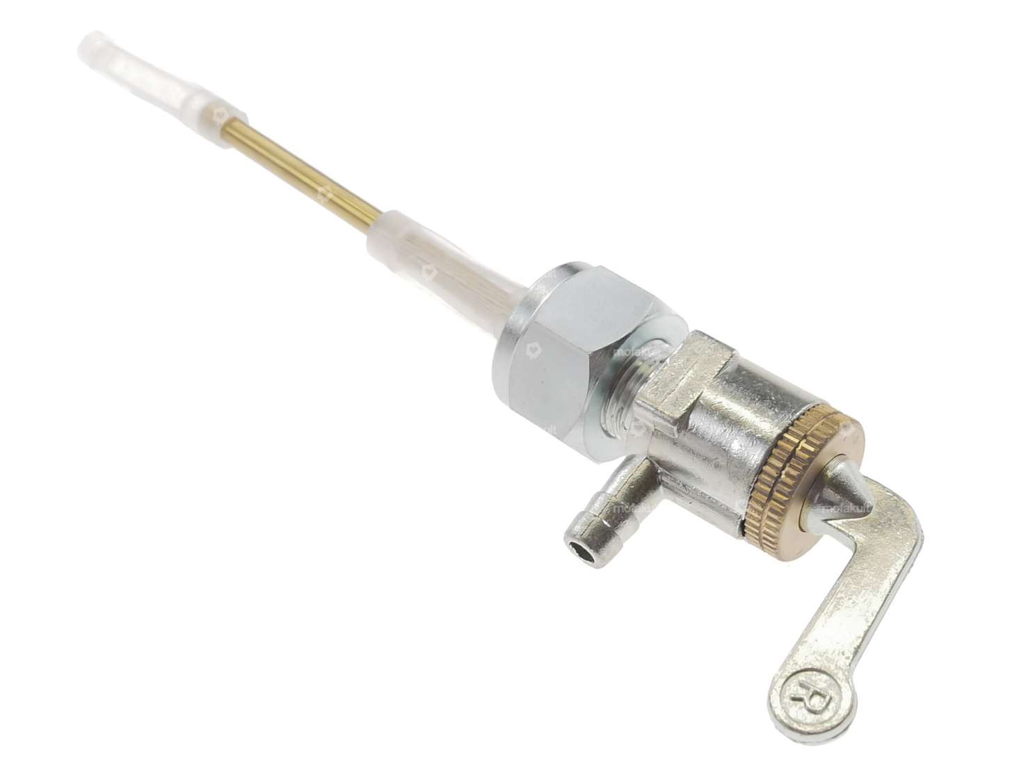 Benzinhahn horizontal M16x1 (mit Überwurfmutter) unten abgehend Carousel Image 3