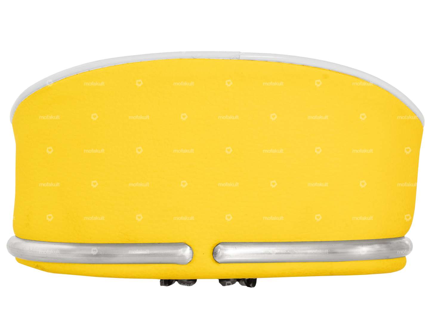 Banc pour cyclomoteurs jaune Carousel Image 2