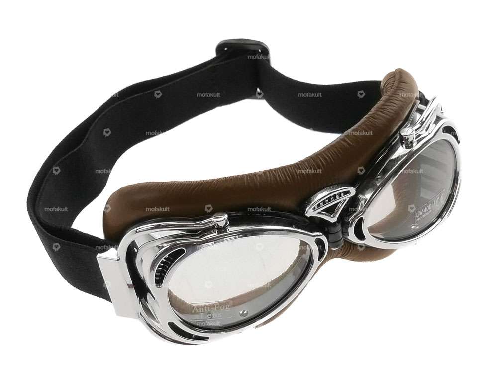 Vintage brown aviator glasses Carousel Image 1