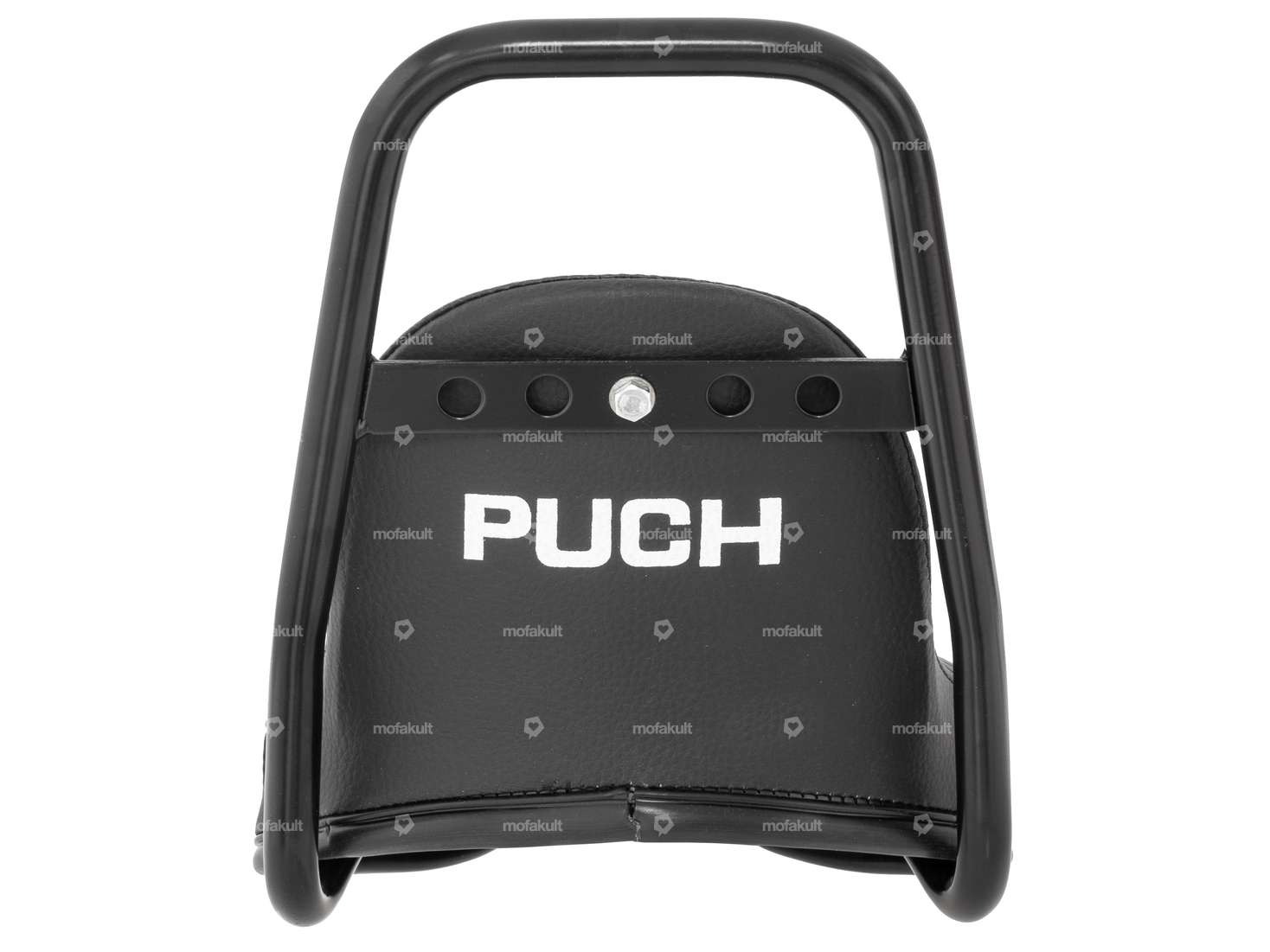 selle chopper "PUCH" inscription noire Carousel Image 3
