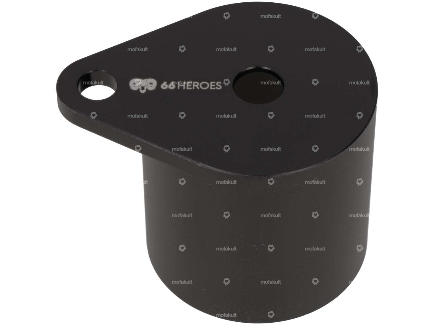 66HEROES Support tachymètre Ø 48 mm noir Carousel Image 2