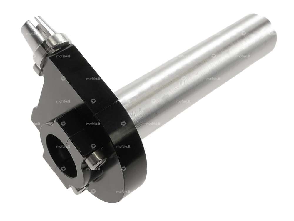 Poignée des gaz Tun'R CNC Alu noir anodisé Carousel Image 1