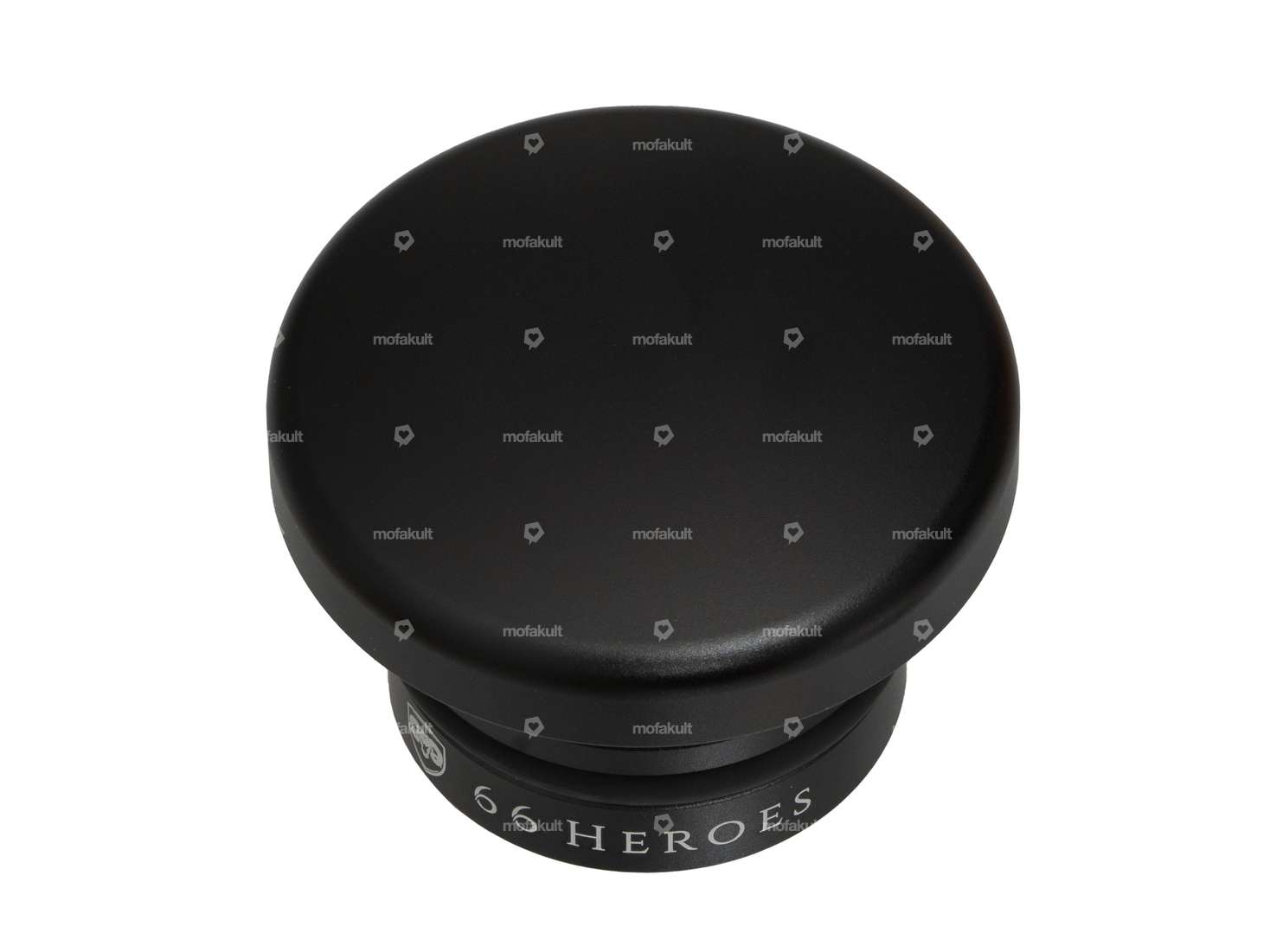 66HEROES Tankdeckel rund schwarz | Zündapp Belmondo Carousel Image 1