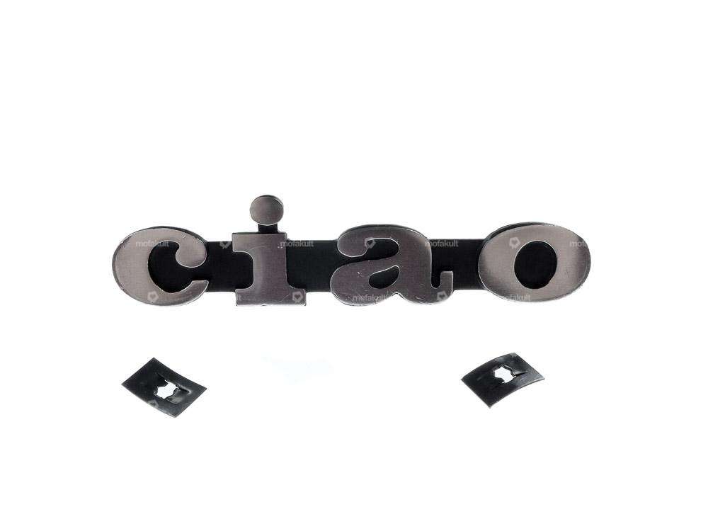 Emblème "ciao" aluminium 3D | Piaggio Ciao Carousel Image 1