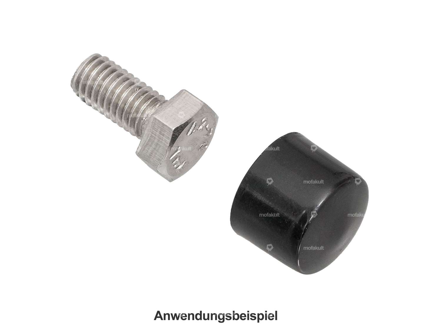 Cover SW12 external hexagon (M8) black Carousel Image 3