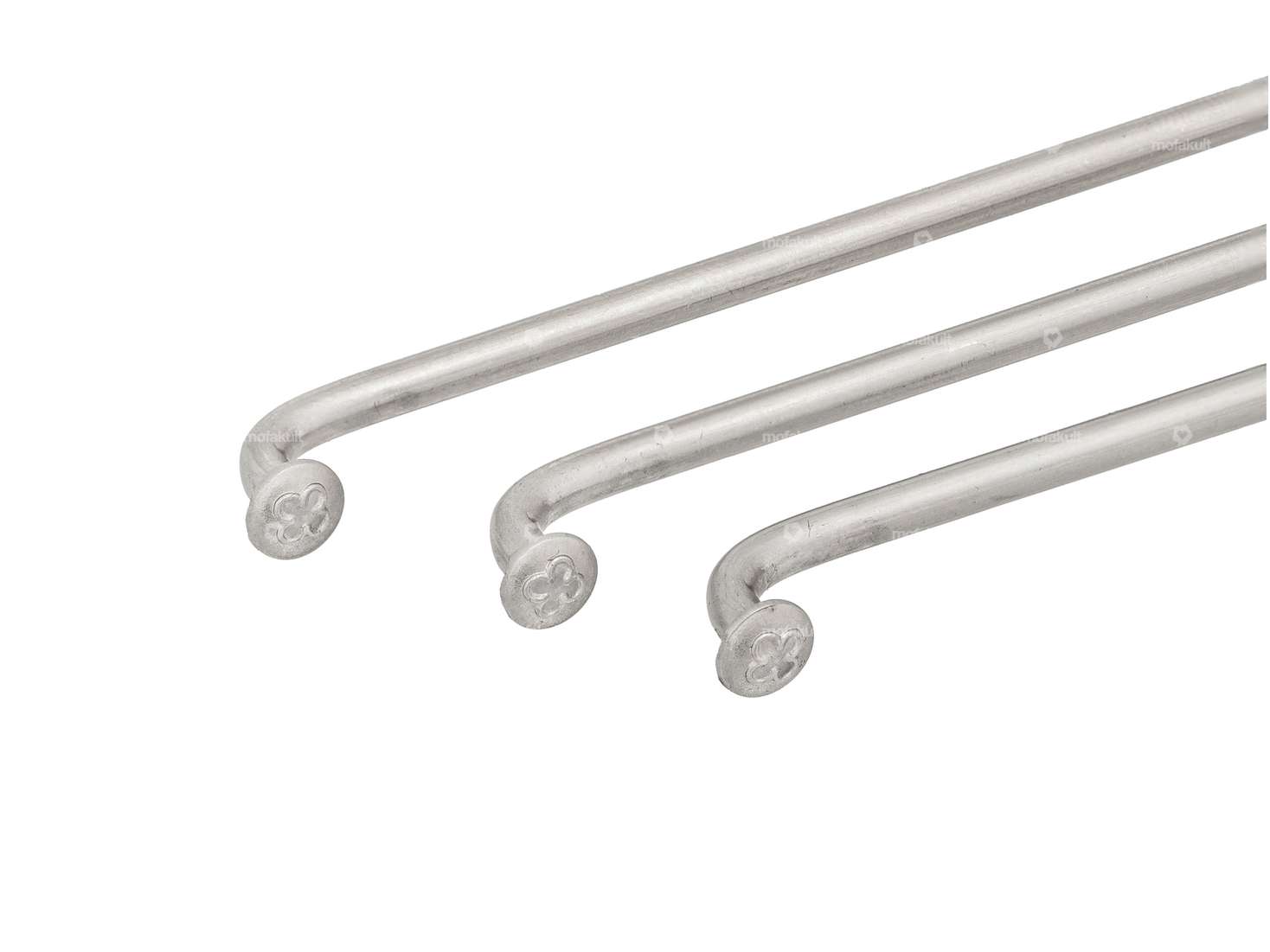 WWS 19" Jeu de rayons avec écrous (2.6 x 215 mm) Inox Carousel Image 2