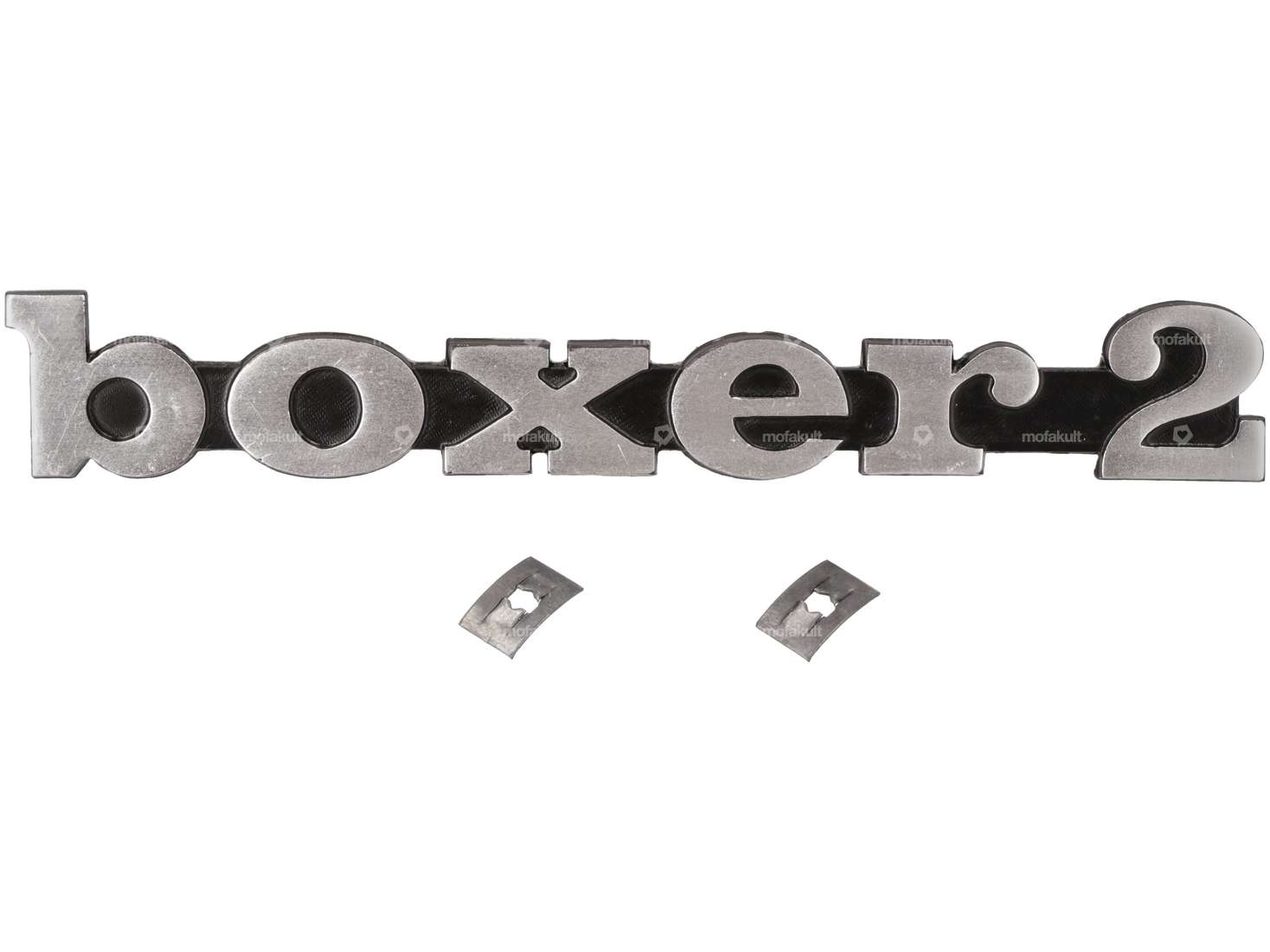 Emblem «Boxer 2» 3D Alu | Piaggio Boxer Carousel Image 1