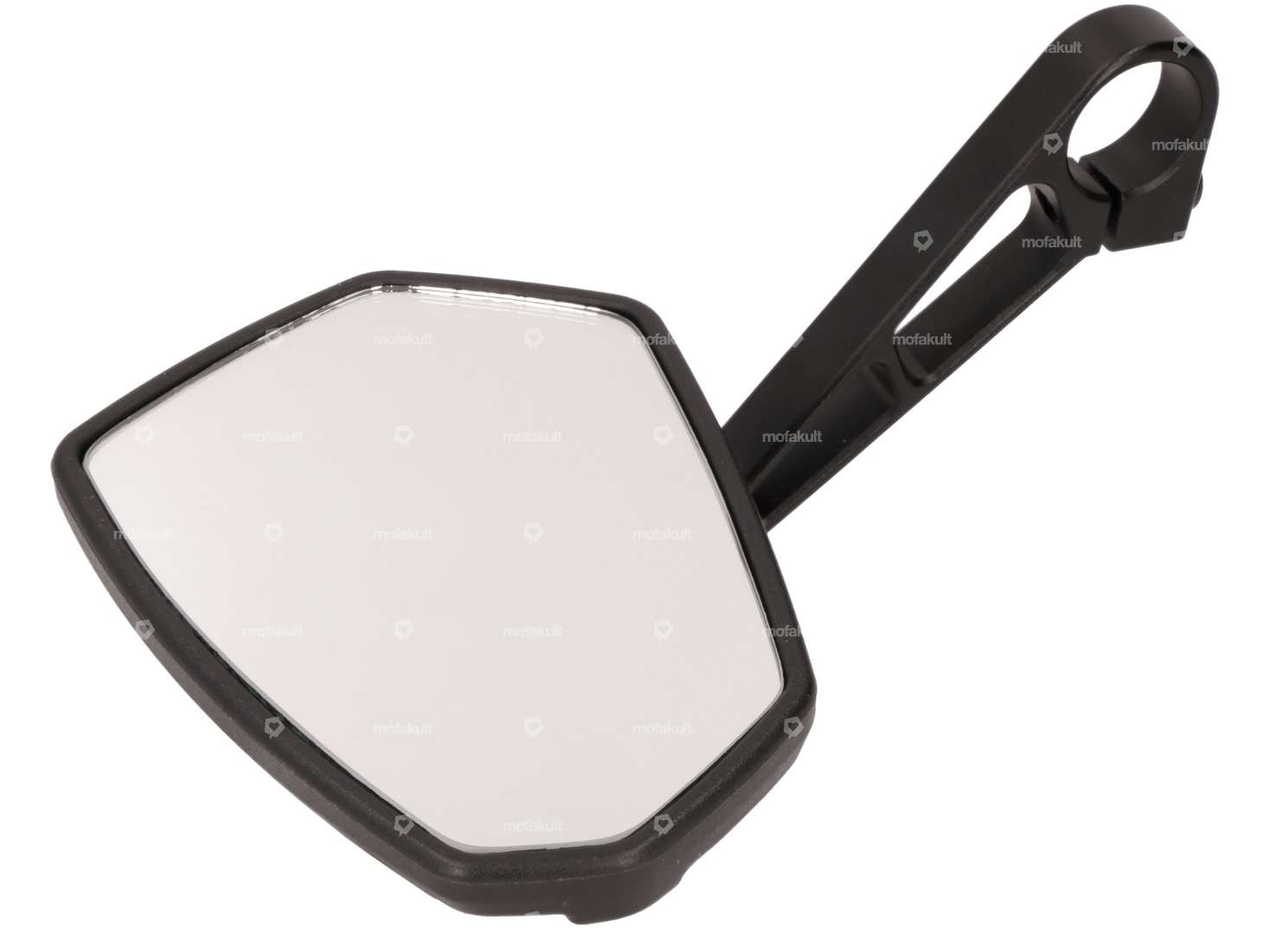 ergotec Rétroviseur M-77 carré CNC 12 cm noir Carousel Image 1