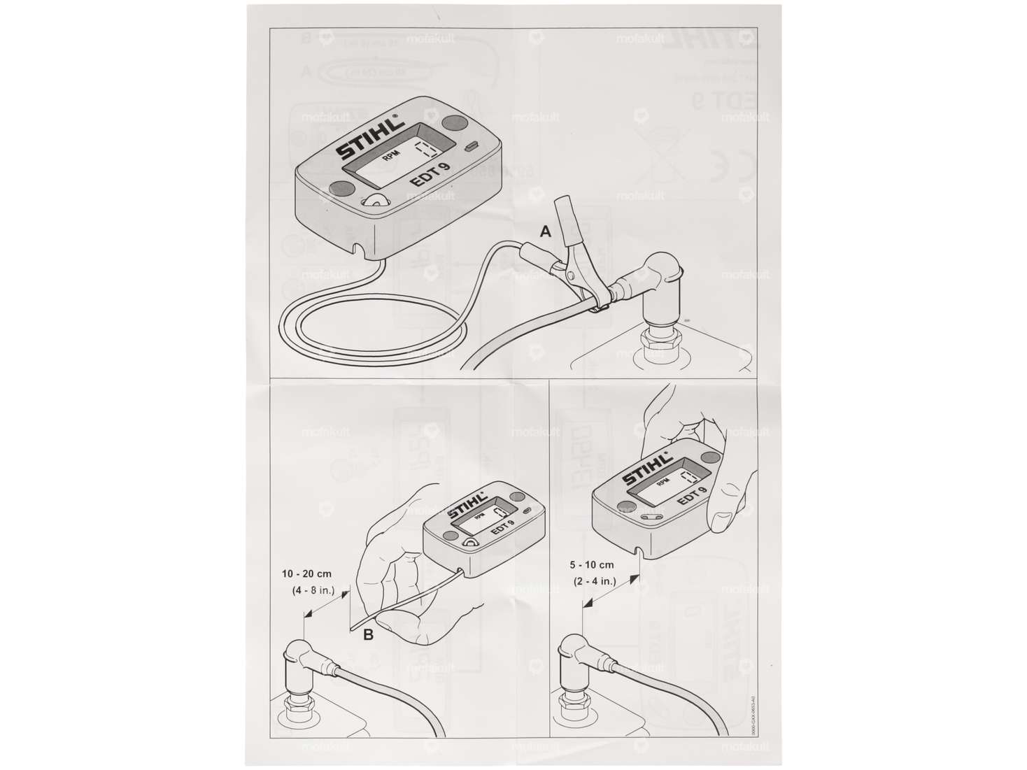 Compte-tours STIHL EDT 9 Carousel Image 3