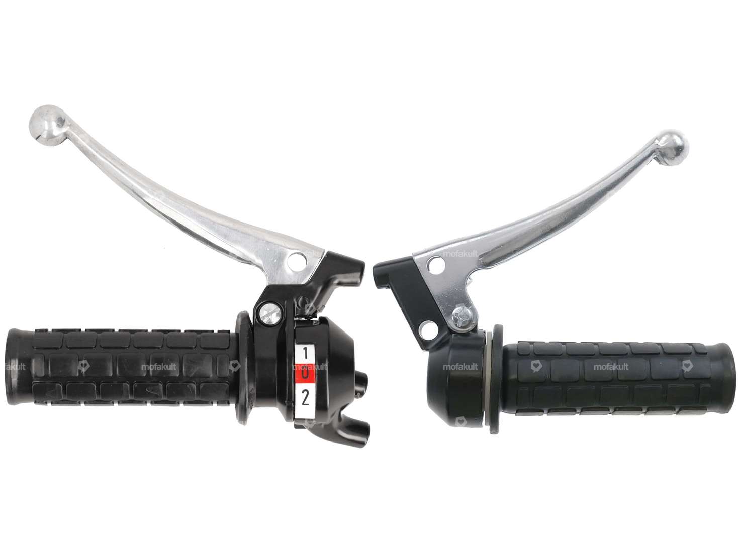 Set de poignées 2 vitesses HG Magura réplique noire Carousel Image 1