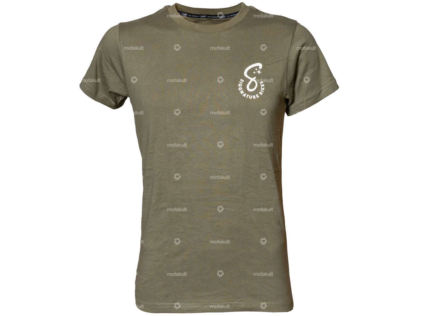 Siggnature T-shirt "BASIGG" (XS - 2XL) olive Carousel Image 1