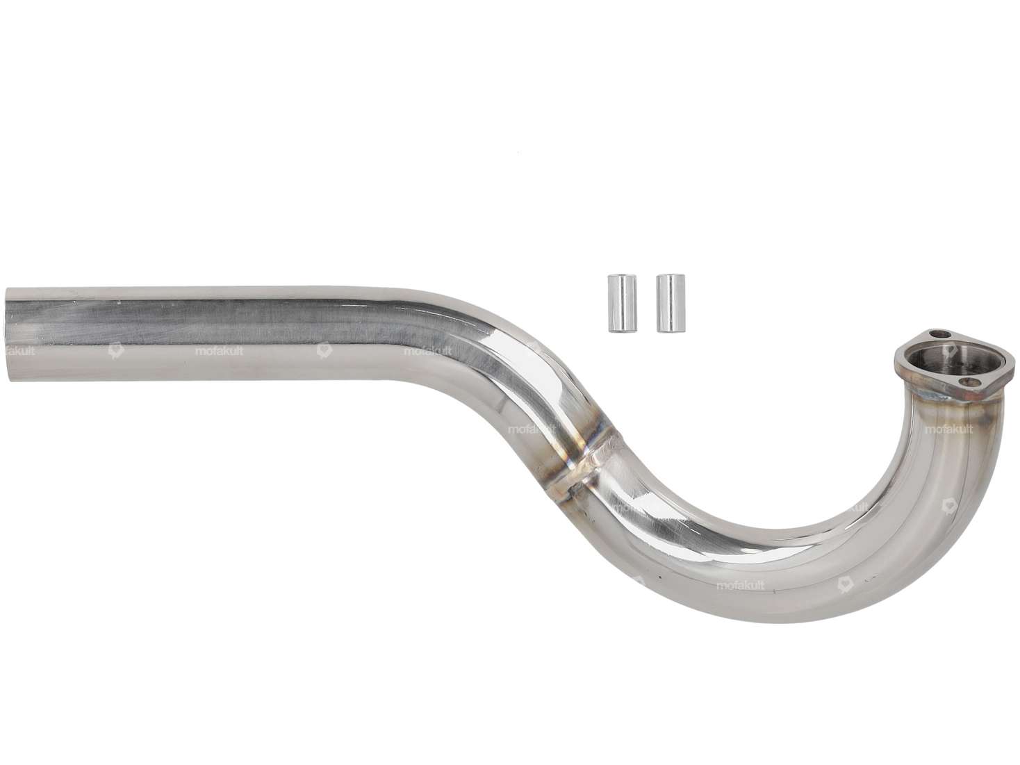 BAD ASS Collecteur d'échappement 32 mm chromé | Puch E50, Z50 Carousel Image 1