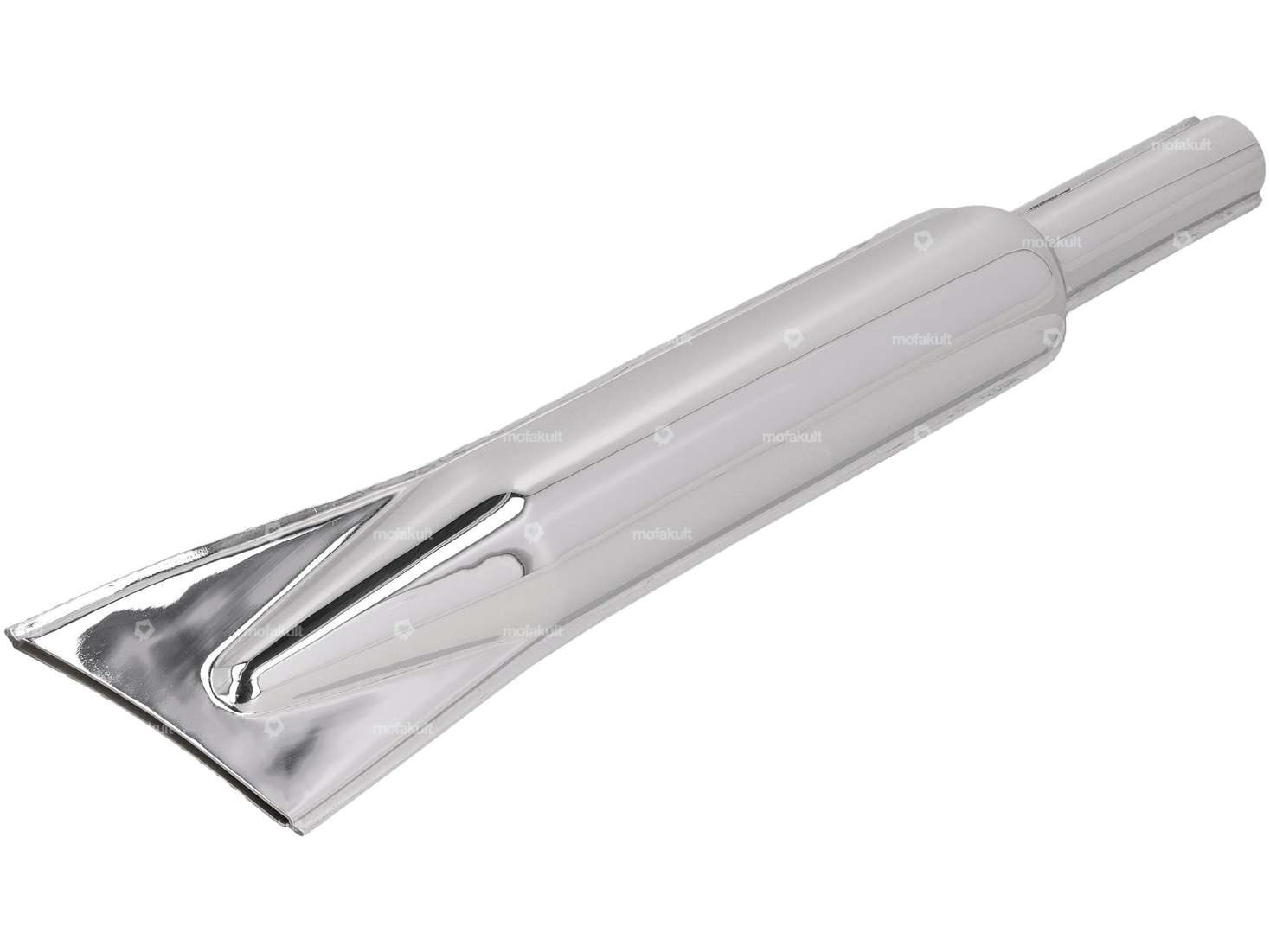 Endtopf (28/56mm) Chrom Auspuff kurz Carousel Image 2